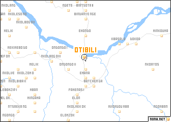 map of Otibili