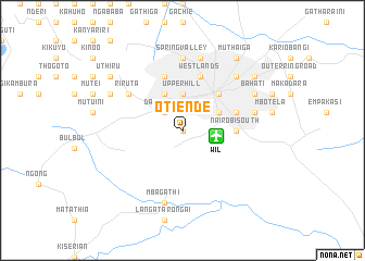 map of Otiende