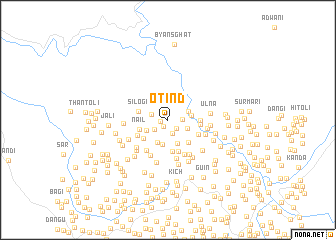 map of Otind
