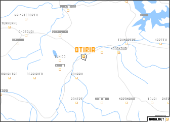 map of Otiria