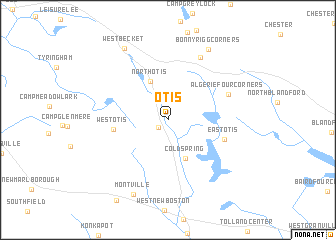 map of Otis