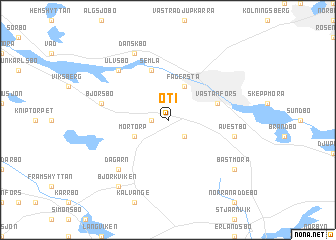 map of Oti