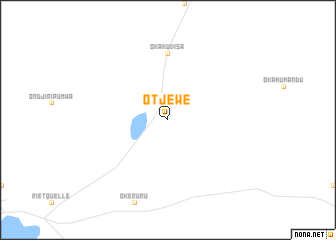 map of Otjewe