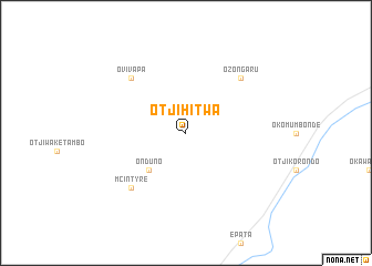 map of Otjihitwa