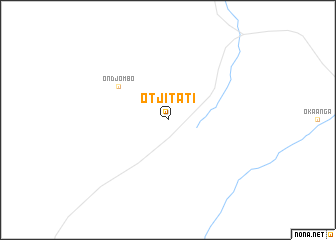 map of Otjitati