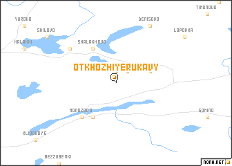 map of Otkhozhiye Rukavy