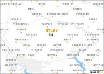 map of Otley