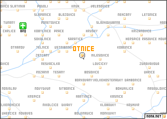 map of Otnice