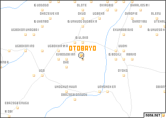 map of Otobayo