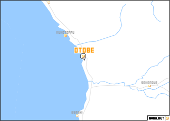 map of Otobe