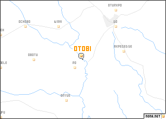 map of Otobi