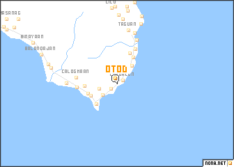 map of Otod