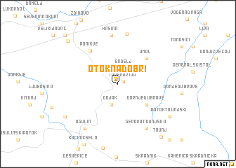 map of Otok na Dobri