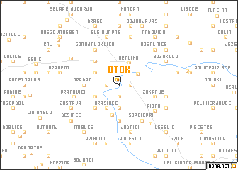 map of Otok