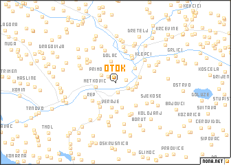 map of Otok