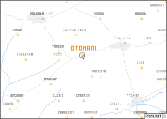 map of Otomani