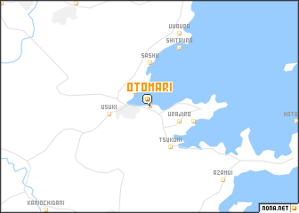 map of Ōtomari