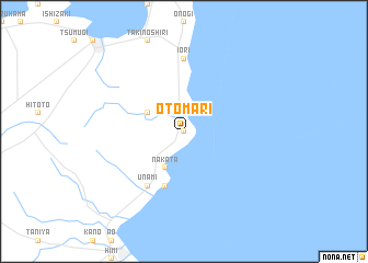 map of Ōtomari