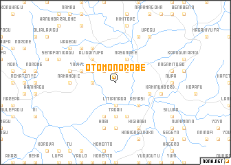 map of Otomonorobe