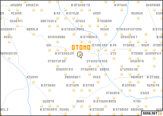 map of Otomo