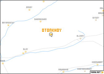 map of Otonkhoy