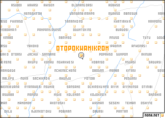 map of Otopokwamikrom