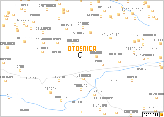 map of Otošnica