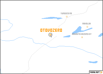 map of Otovozero