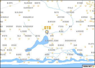 map of Oto