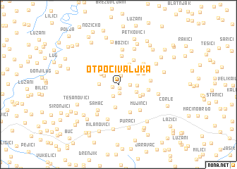 map of Otpočivaljka