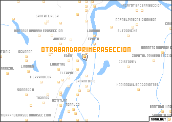 map of Otra Banda Primera Sección