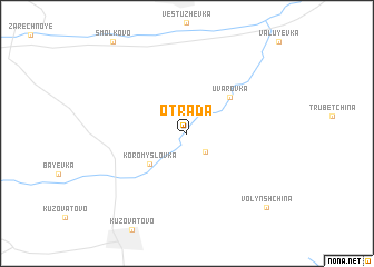 map of Otrada