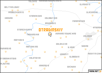 map of Otradinskiy