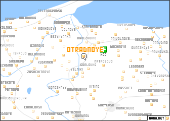 map of Otradnoye