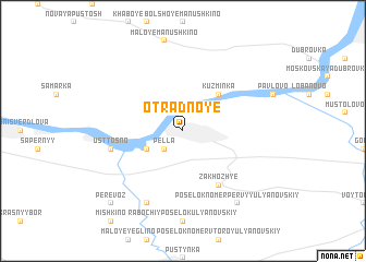 map of Otradnoye