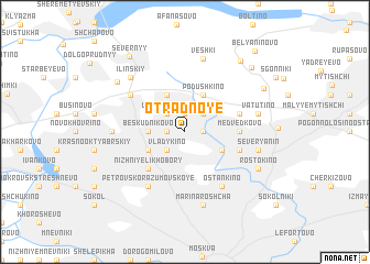 map of Otradnoye