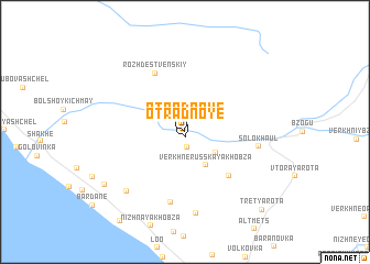 map of Otradnoye