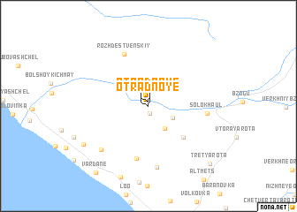 map of Otradnoye