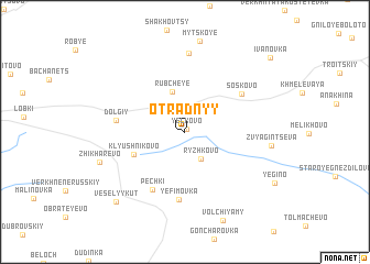 map of Otradnyy