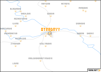 map of Otradnyy