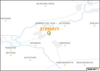 map of Otradnyy