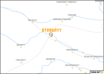 map of Otradnyy