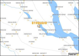 map of Otradovo