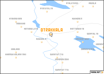 map of Otrakkala