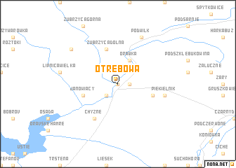 map of Otrębowa