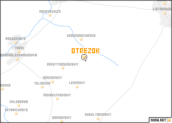 map of Otrezok