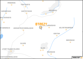 map of Otrezy