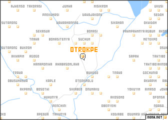 map of Otrokpe