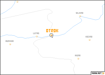 map of Otrok