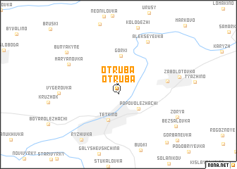 map of Otruba